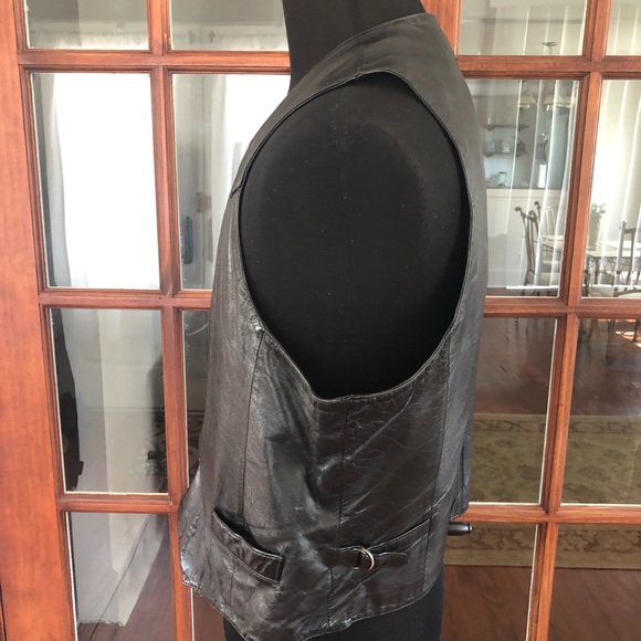 The Leather Warehouse Leather Vest - Picture 4 of 8